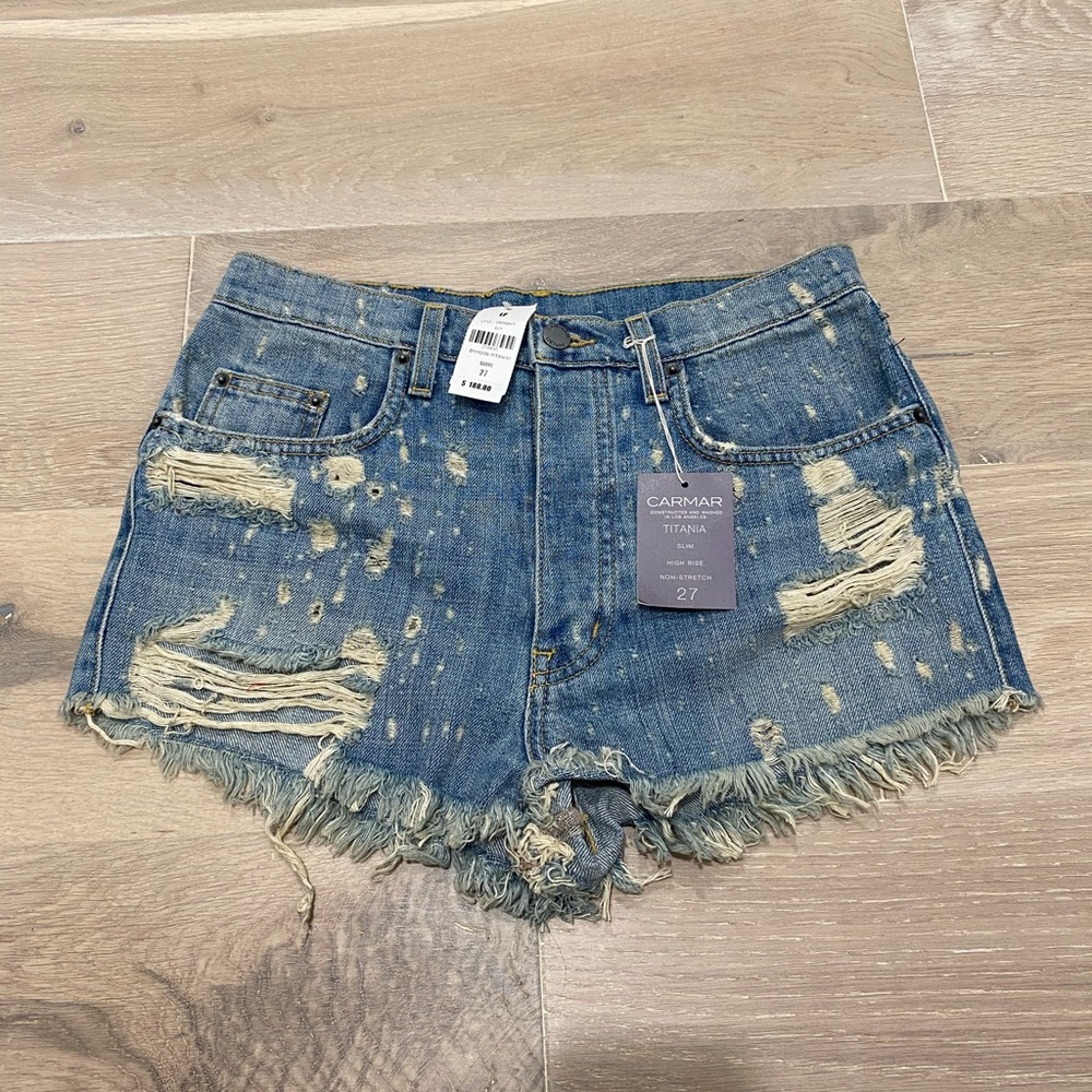 LF (CARMAR) denim shorts